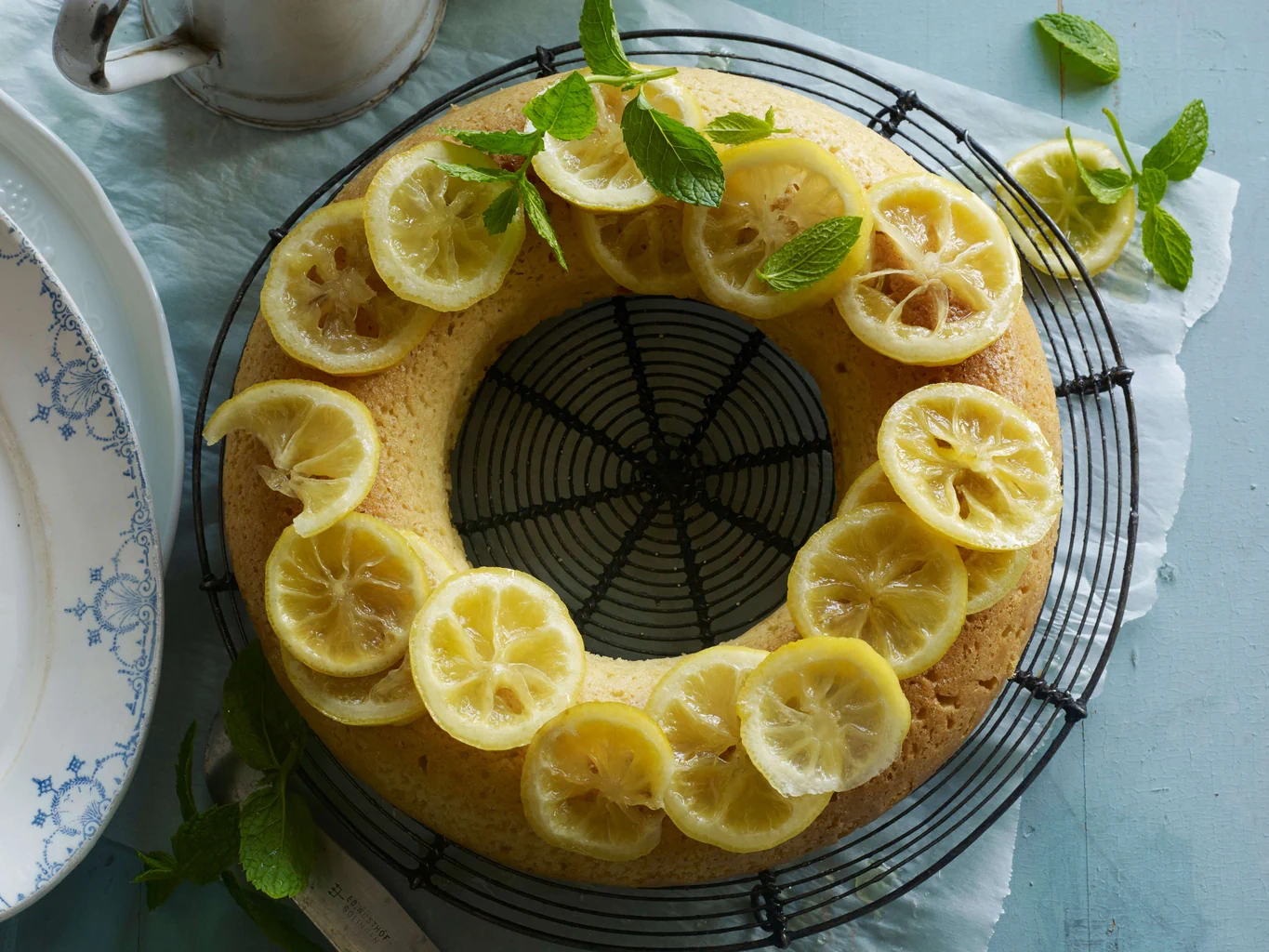 Savarin citron-menthe