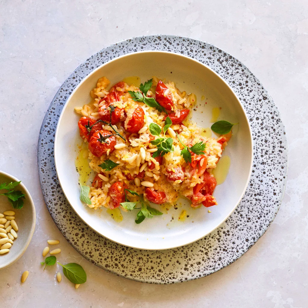 Riso e pomodori al forno