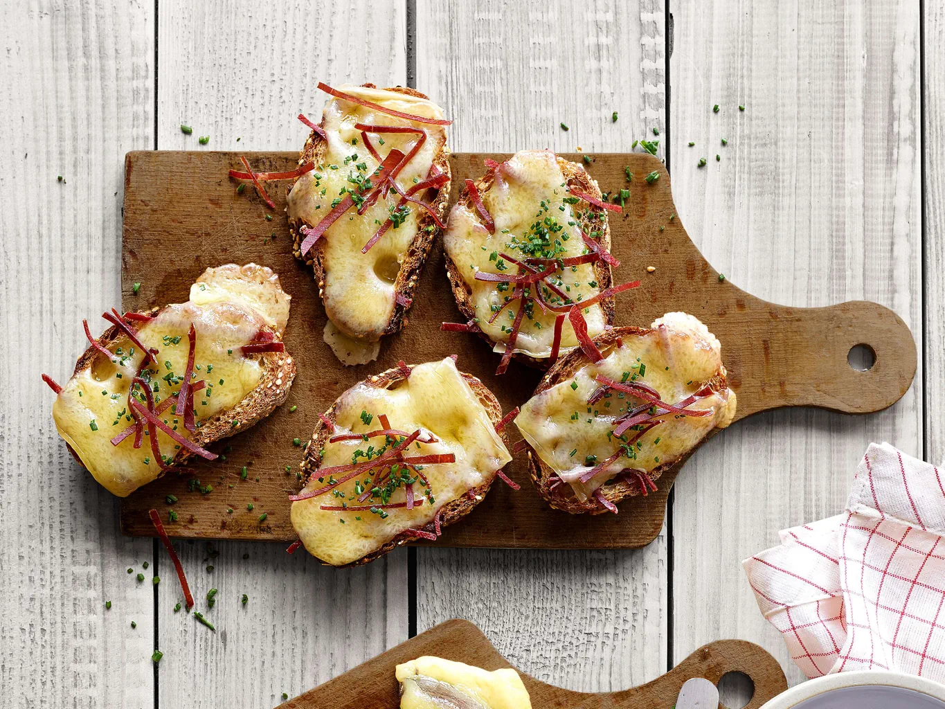 Crostoni grigionesi al formaggio