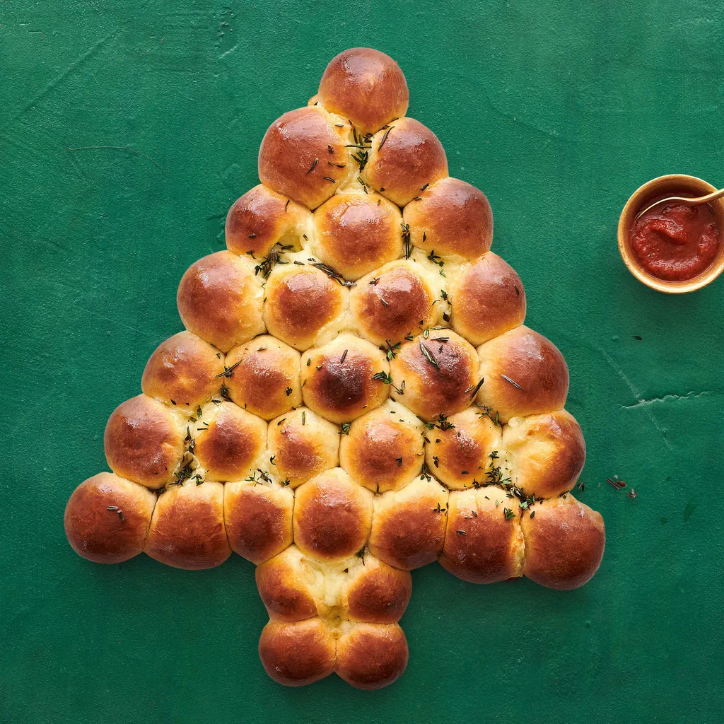 Weihnachts-Zupfbrot