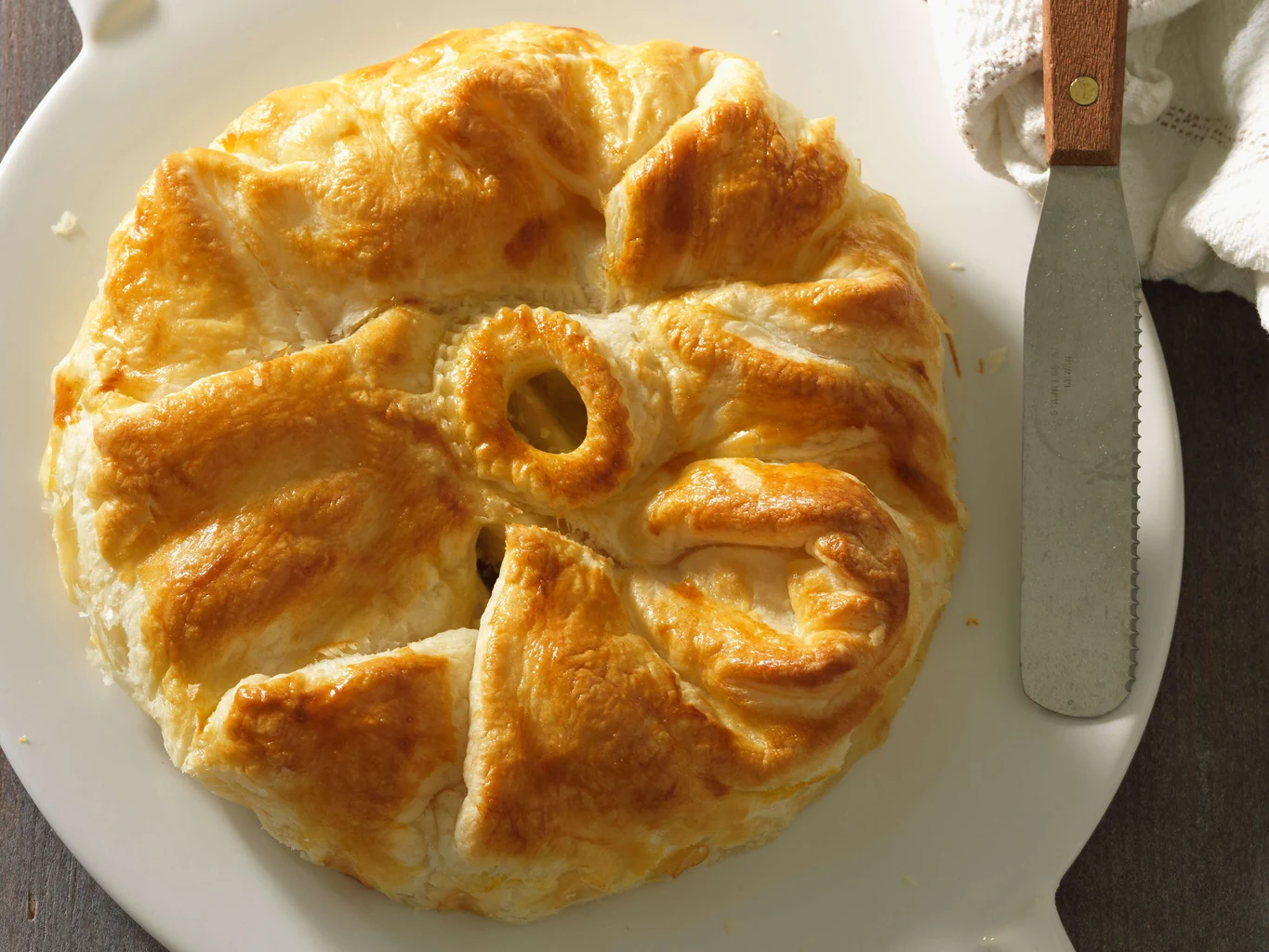 Pâté en croûte aux pommes