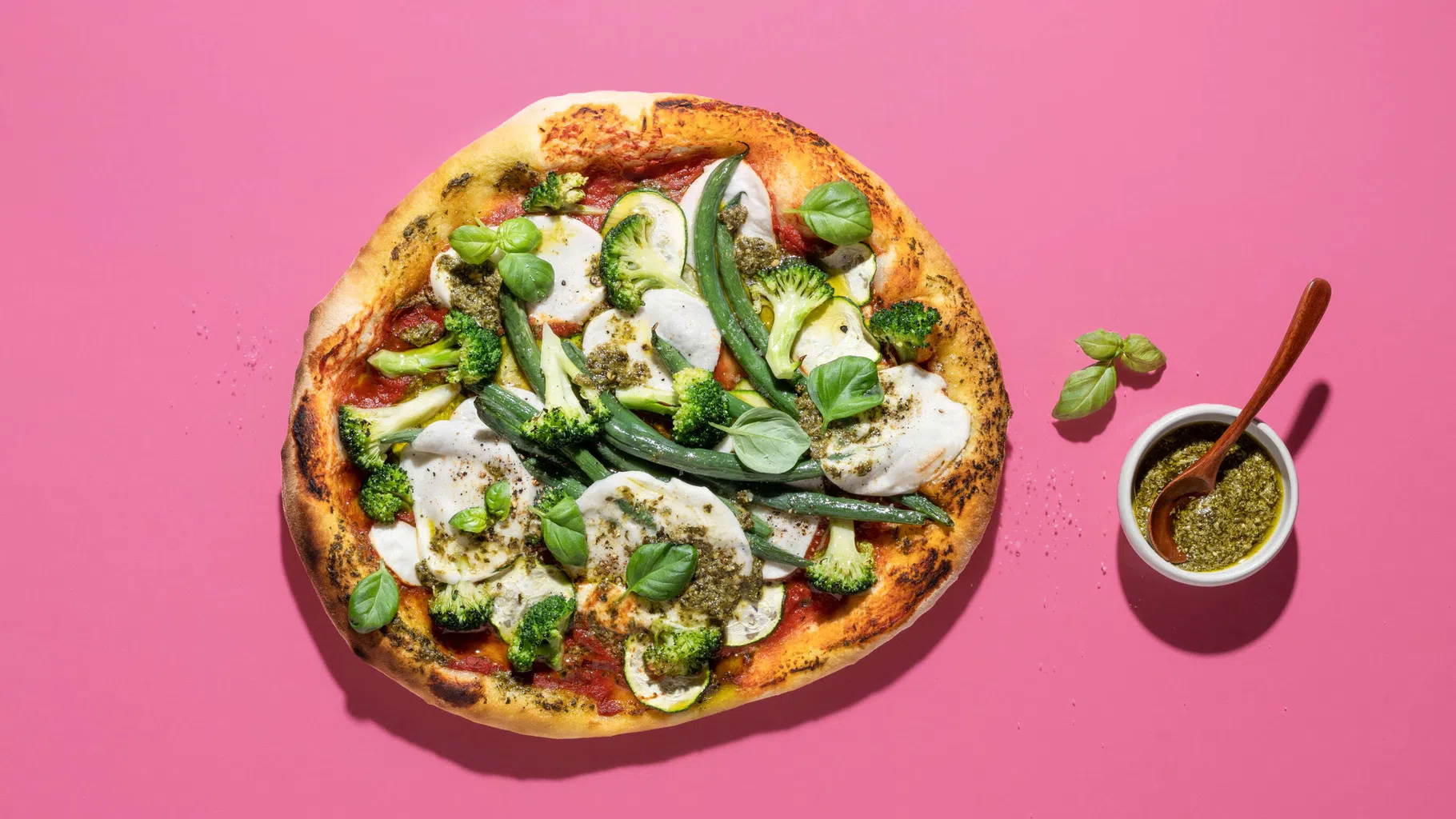 Pizza végane aux légumes