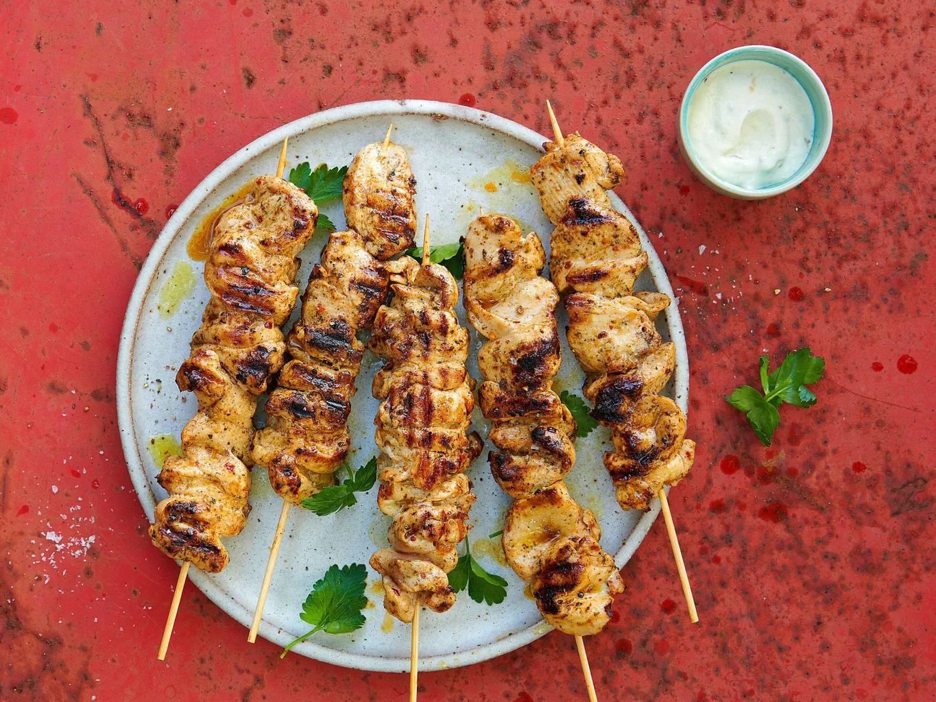 Brochettes de poulet