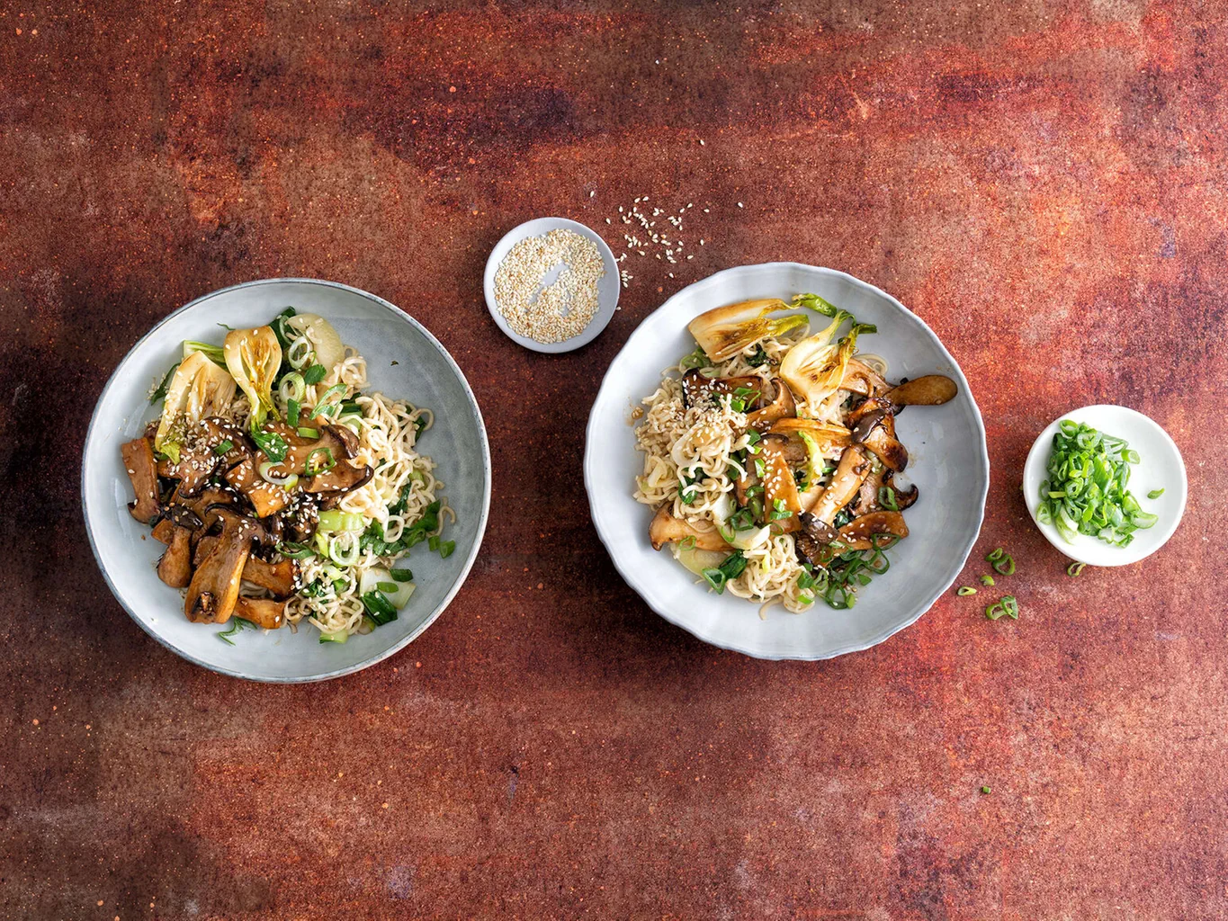Cardoncelli Asia style con tagliatelle