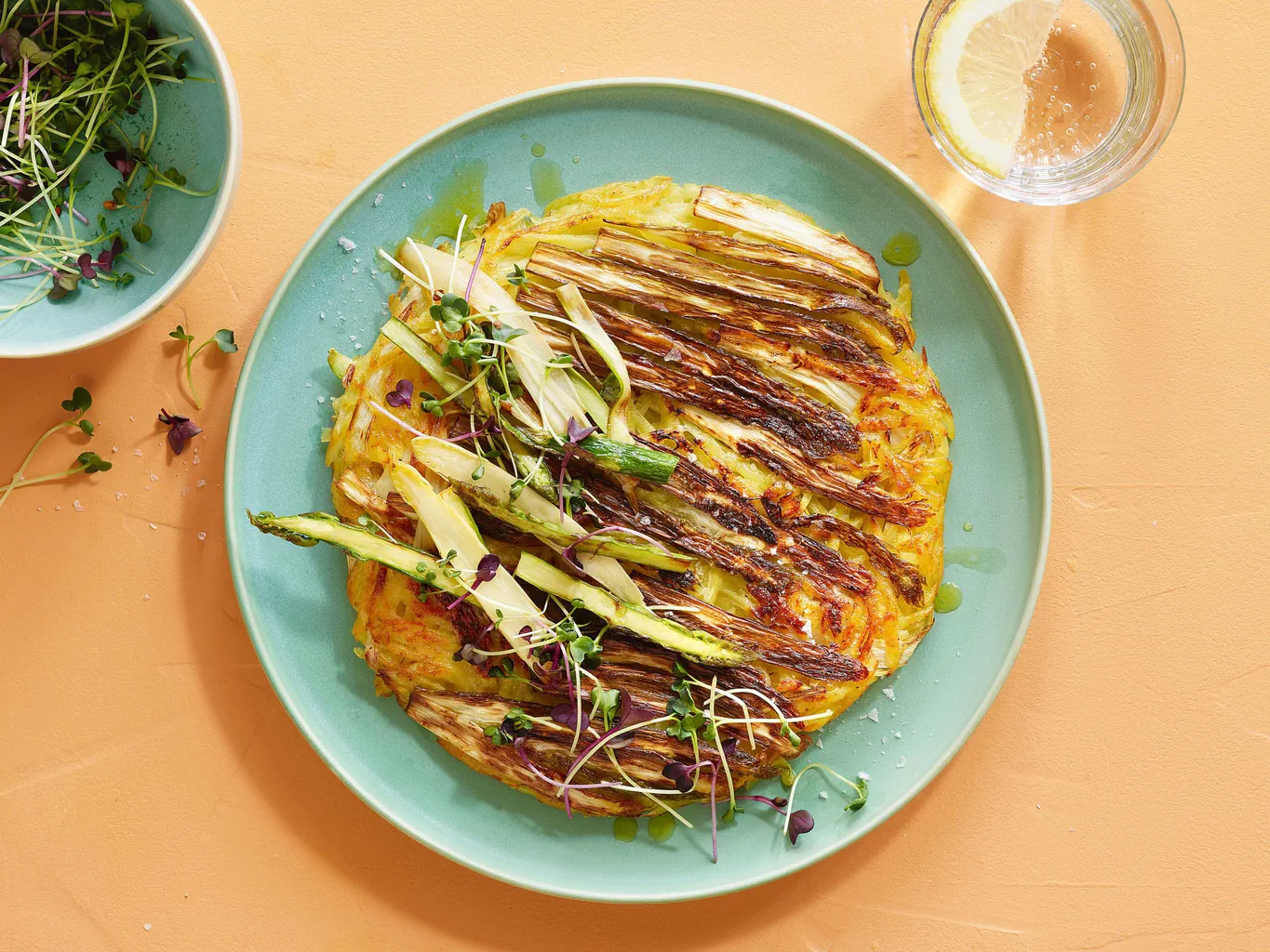 Spargelstreifenrösti