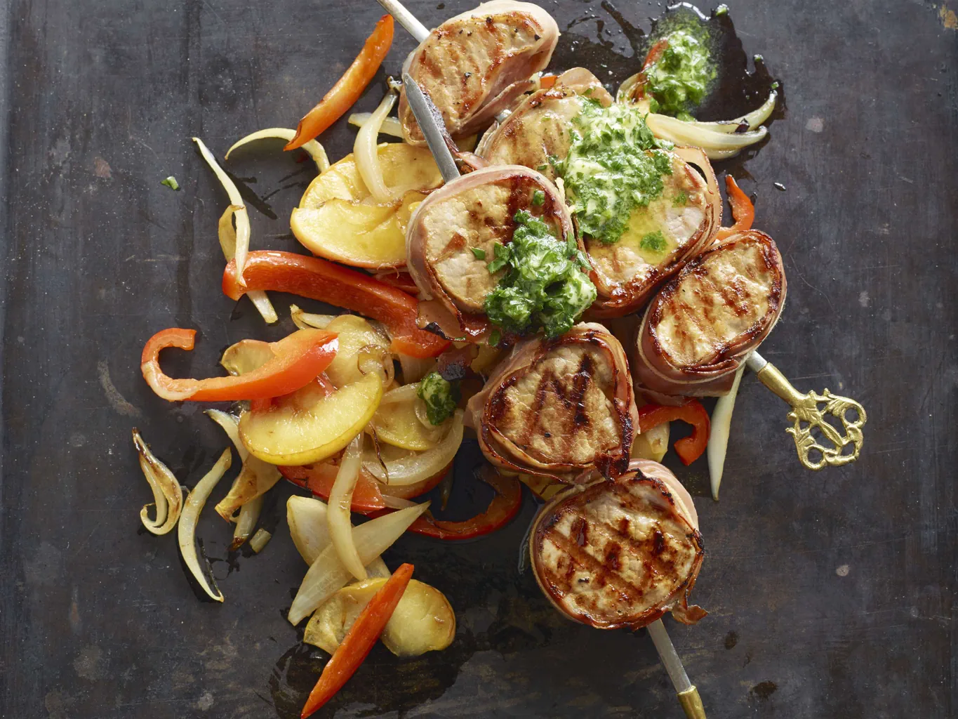 Brochettes de filet mignon de porc
