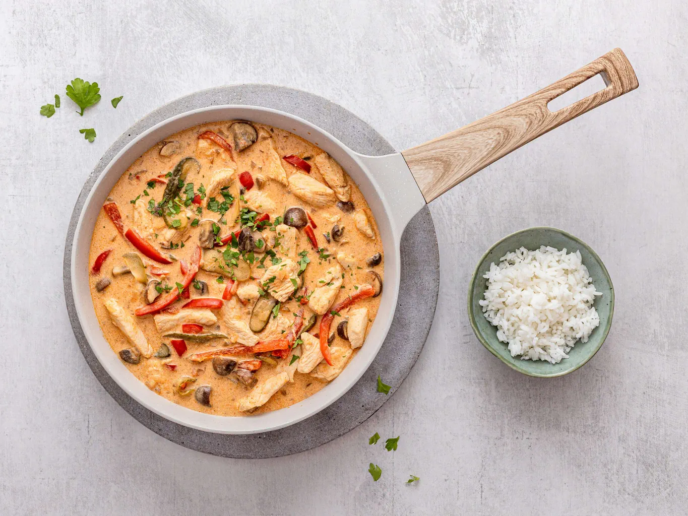 Poulet Stroganoff