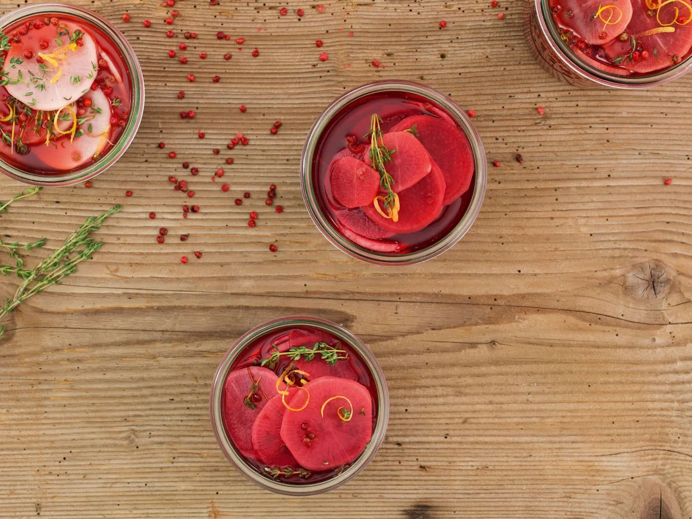 Pickles de radis long