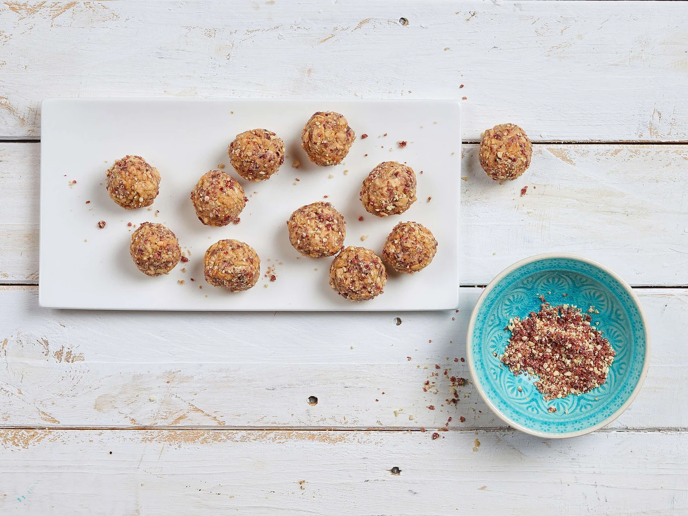 Energy-Balls mit Apfel und Ingwer
