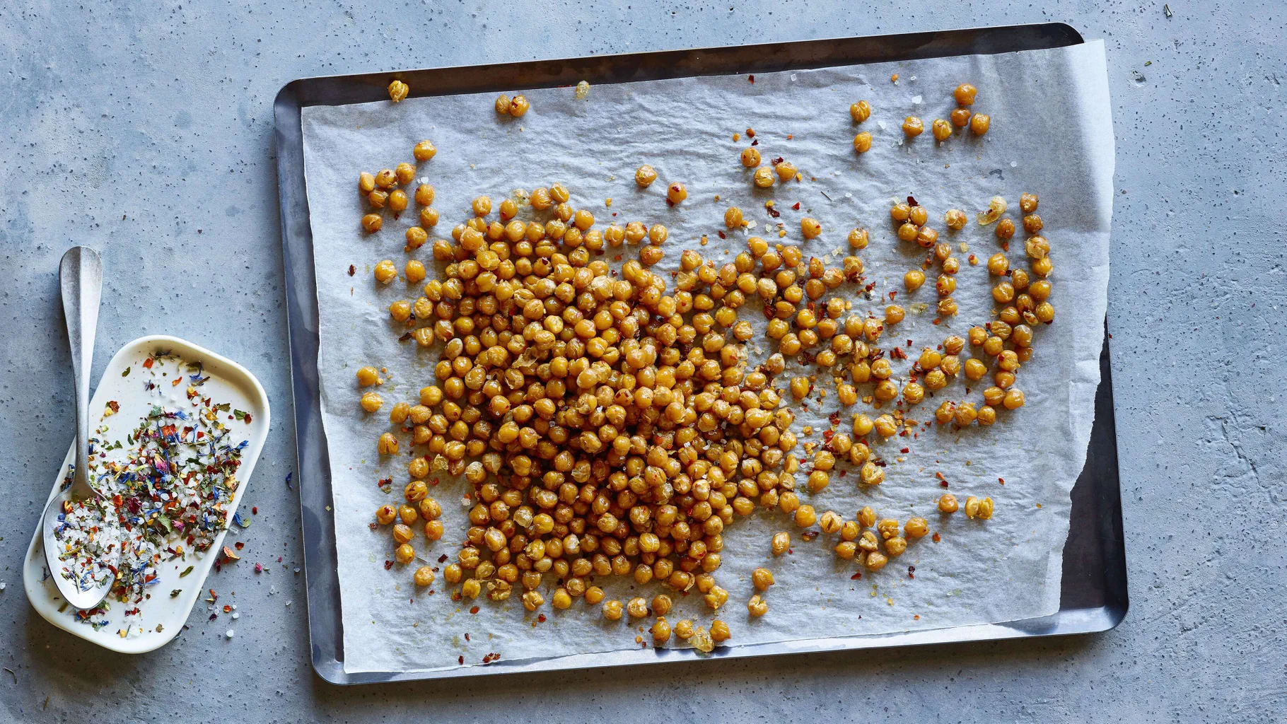 Pois chiches au four