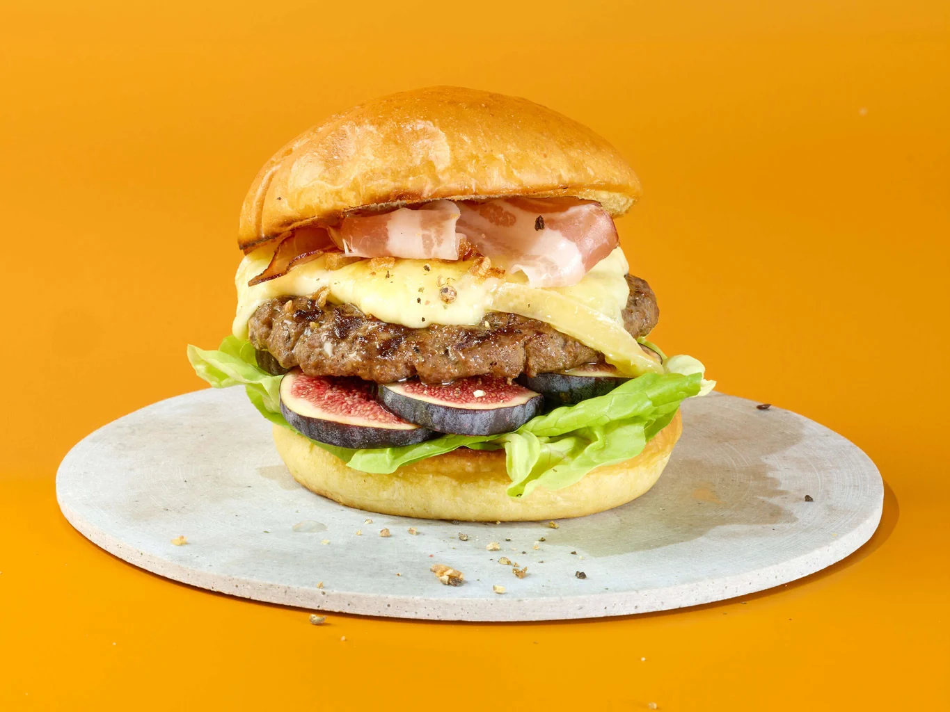 Raclette-Burger