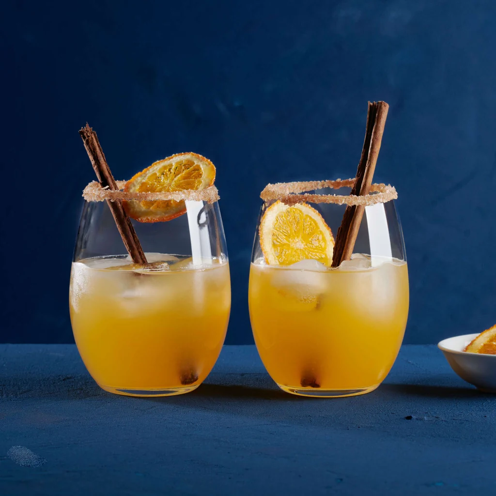 Smoky Spiced Orange Mocktail 