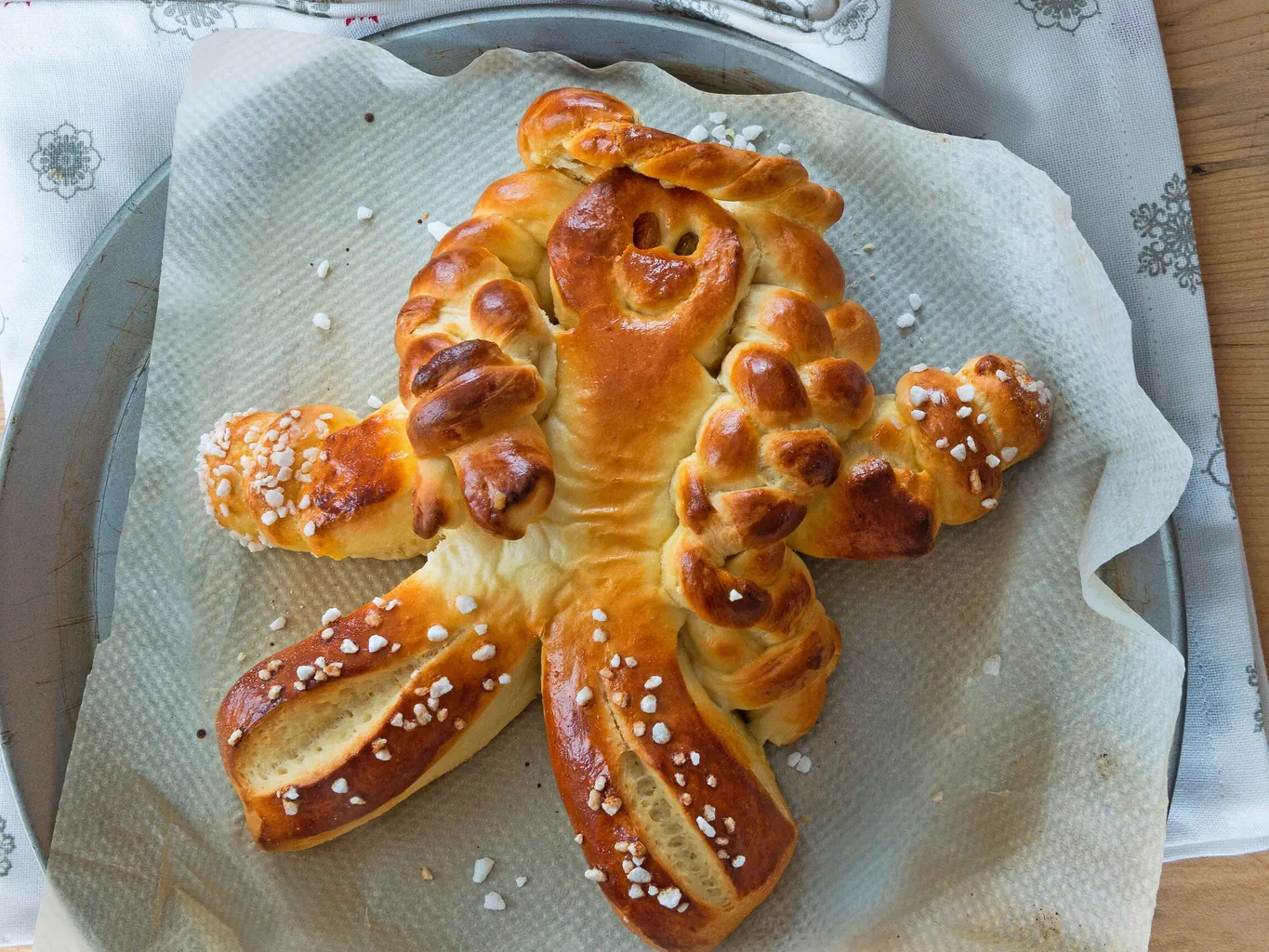 Süsses Grittibänz-Meitli