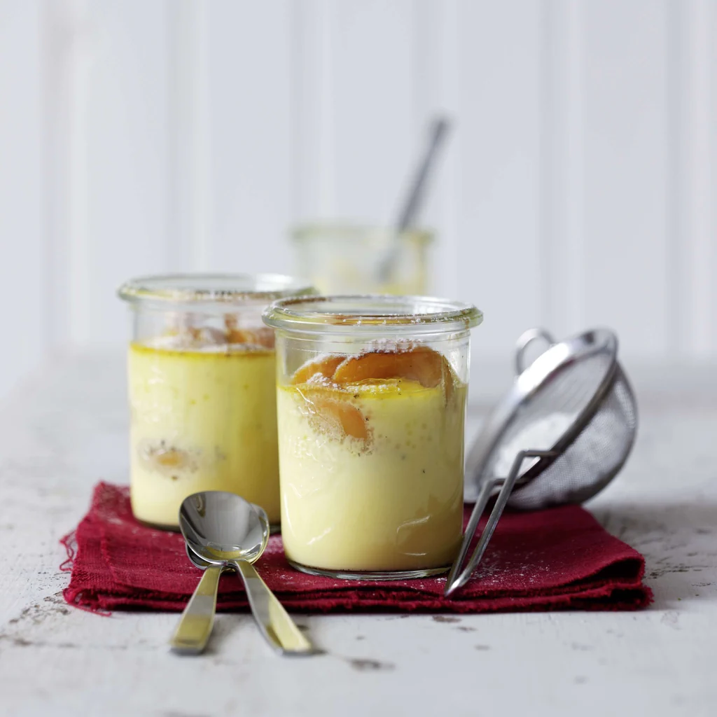 Aprikosenpudding
