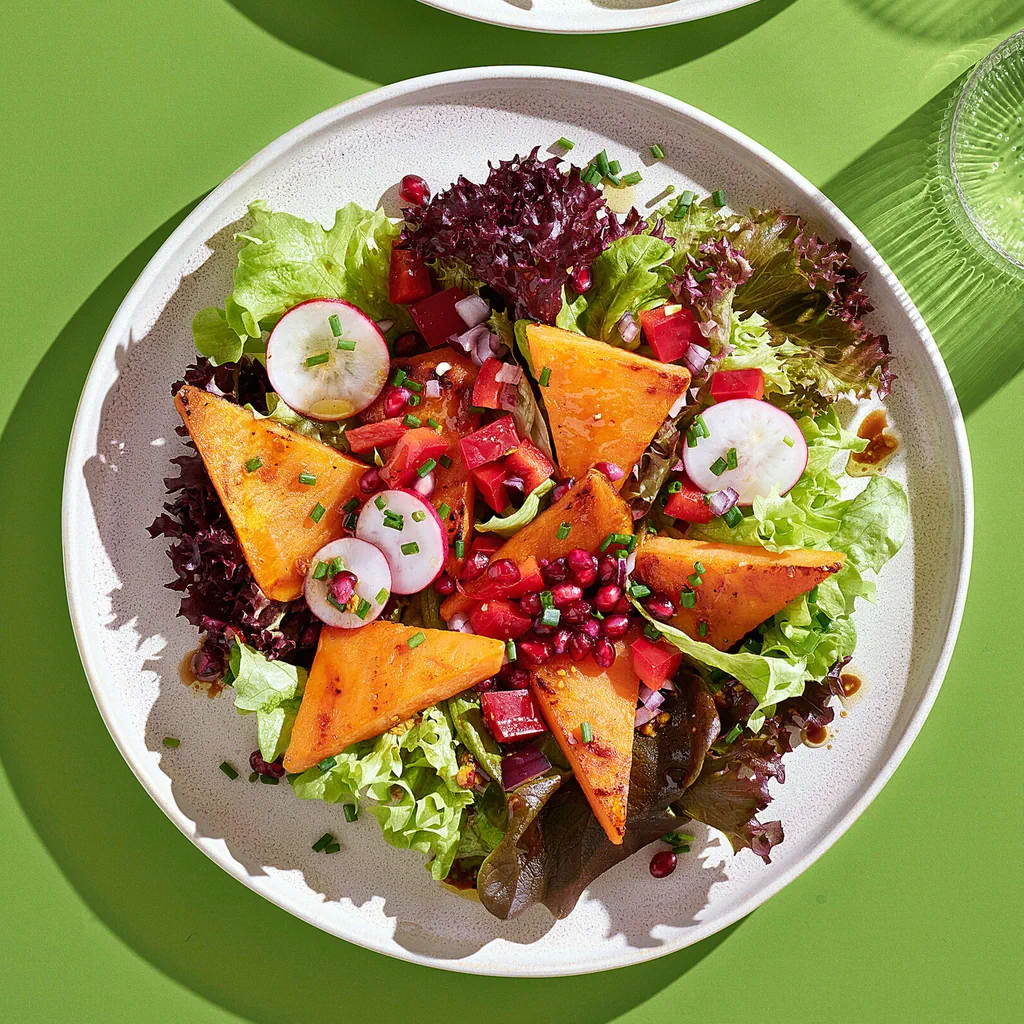 Salade de patates douces