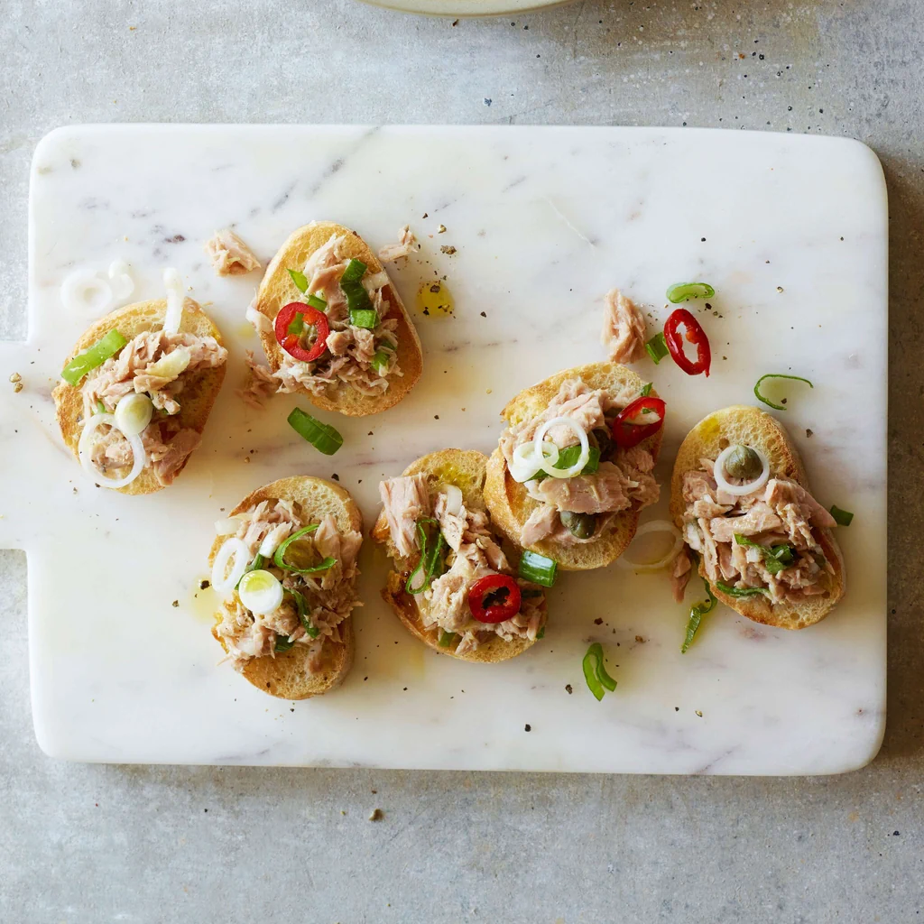 Crostini au thon