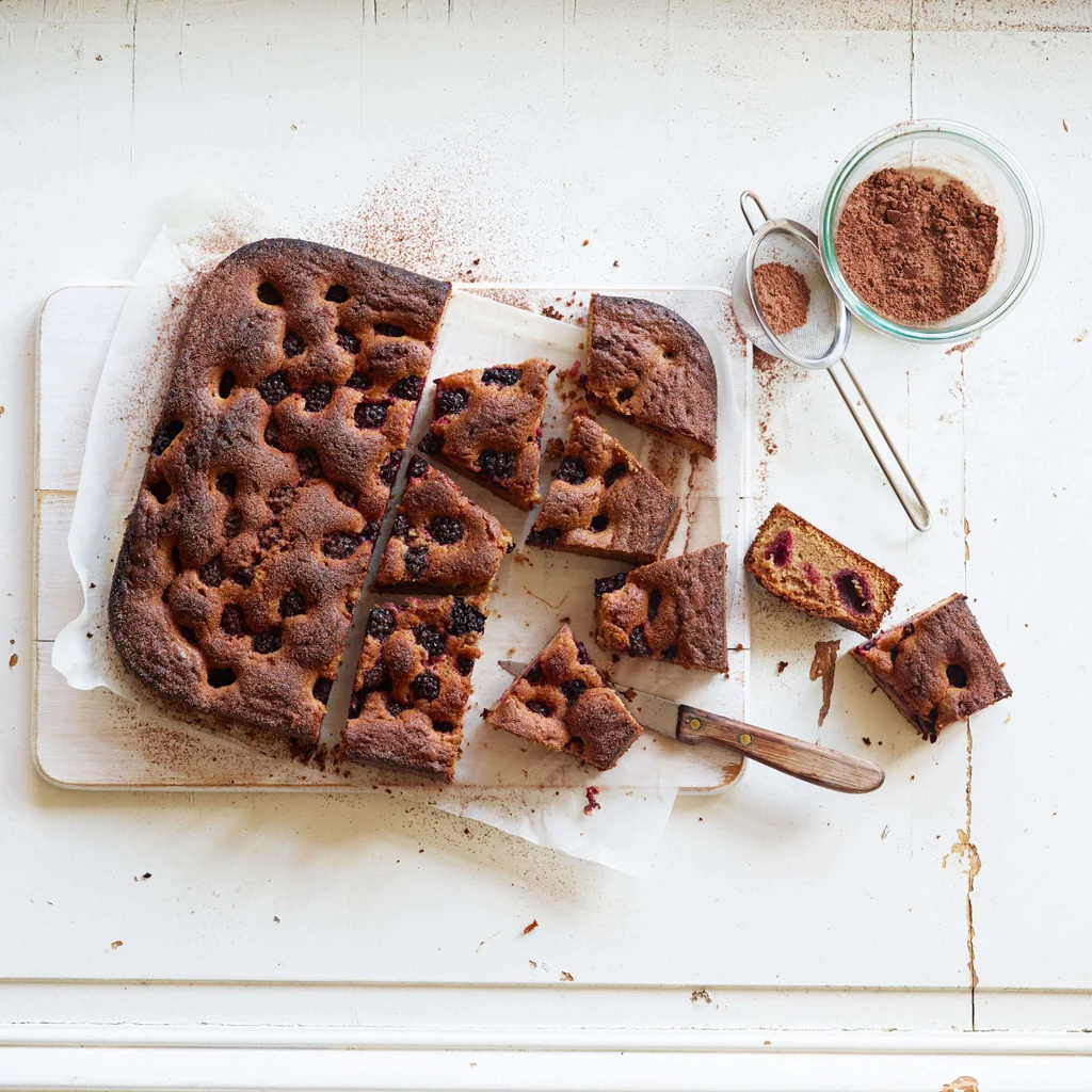 Brombeerkuchen