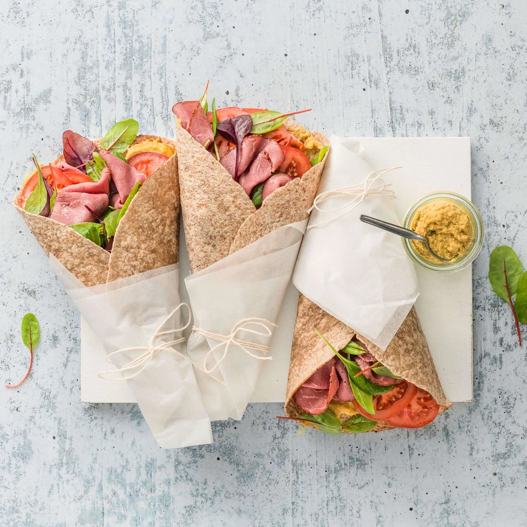 Wrap au pastrami