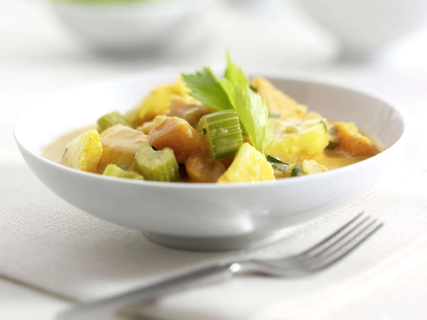Gemüsecurry mit Ananas