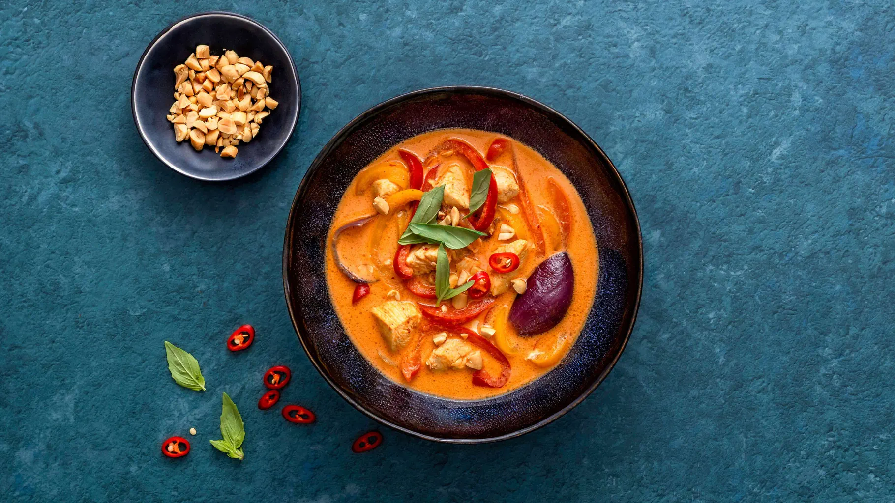 Curry panang au poulet