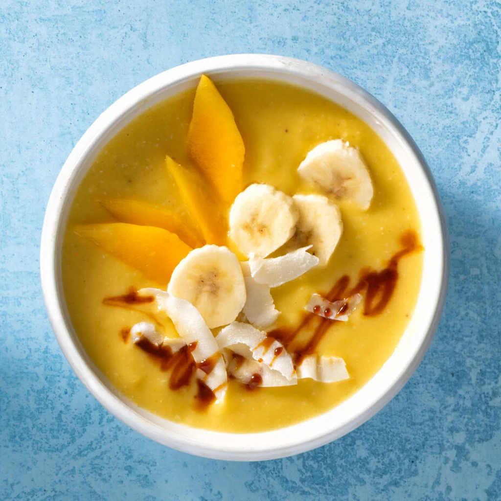 Bananen-Mango-Smoothie-Bowl 