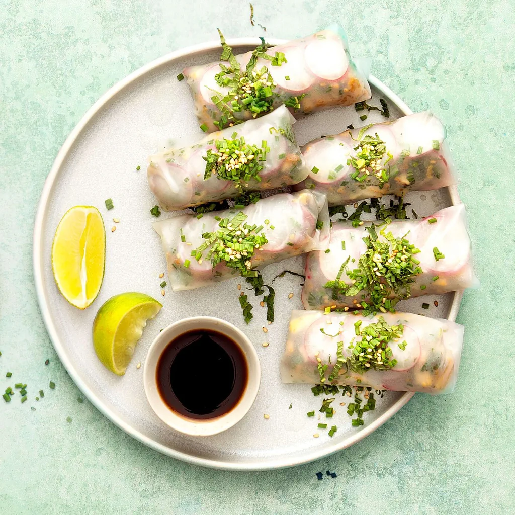 Glücksrollen mit Kräutern