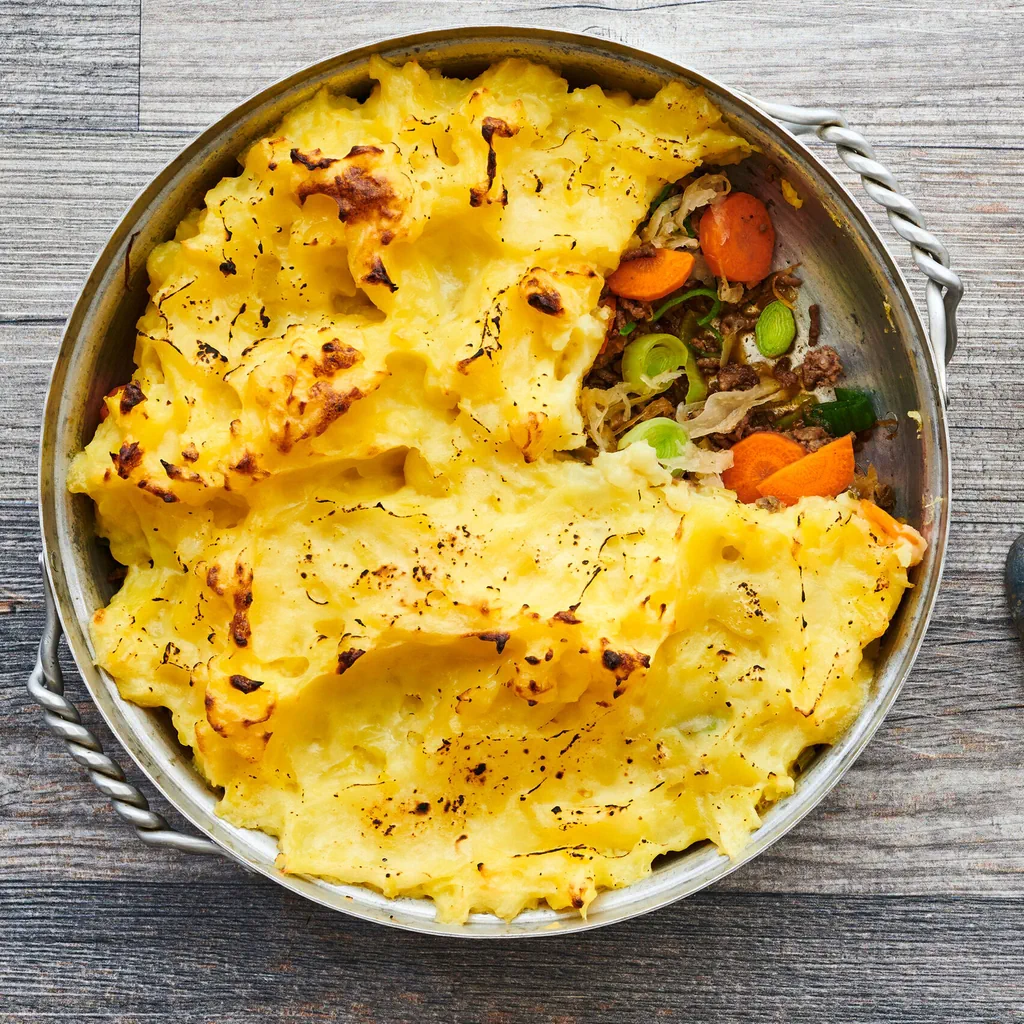 Hachis parmentier à la choucroute
