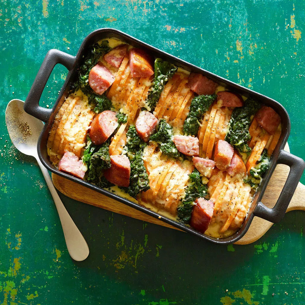 Saucisson-Gratin