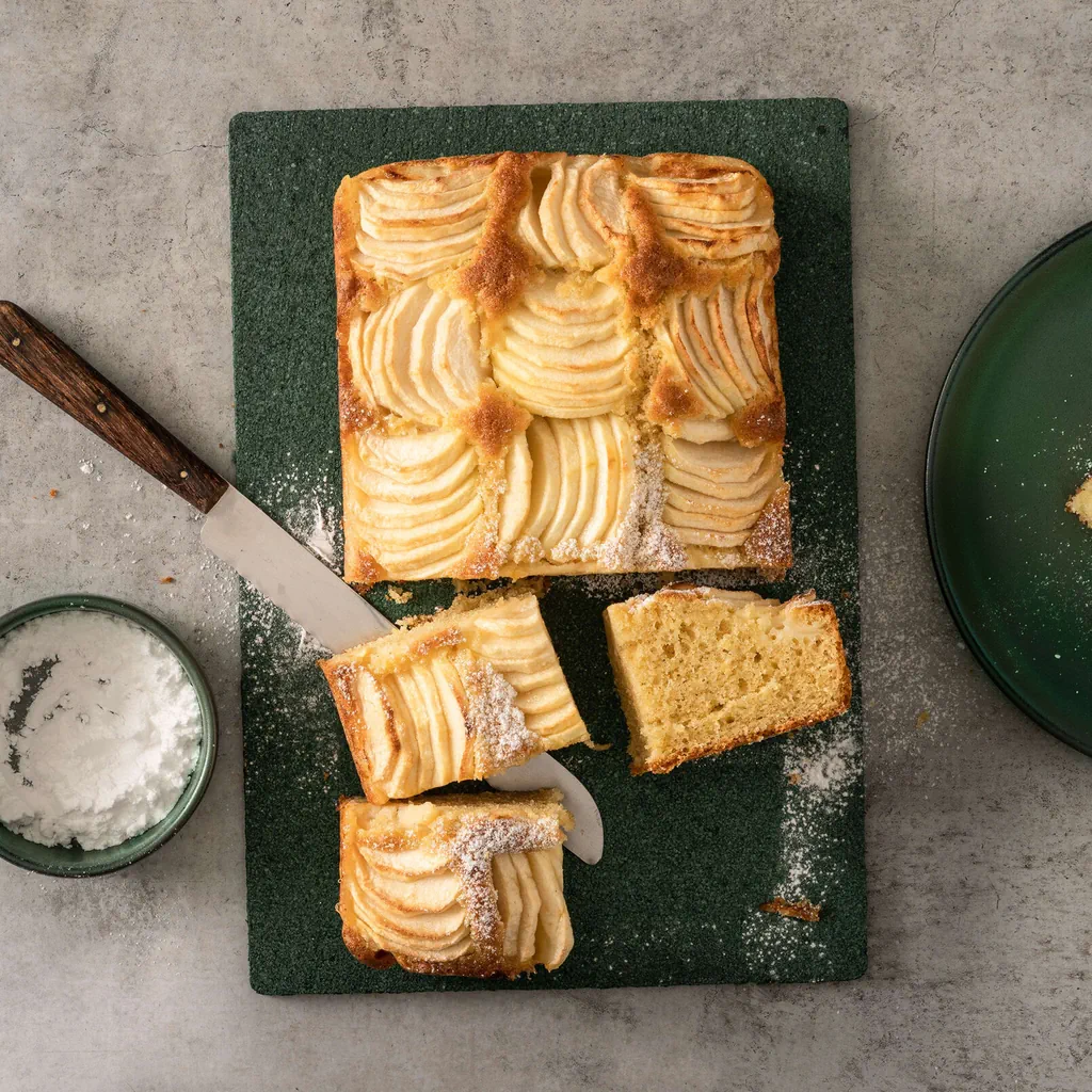 Torta di mele allo zenzero