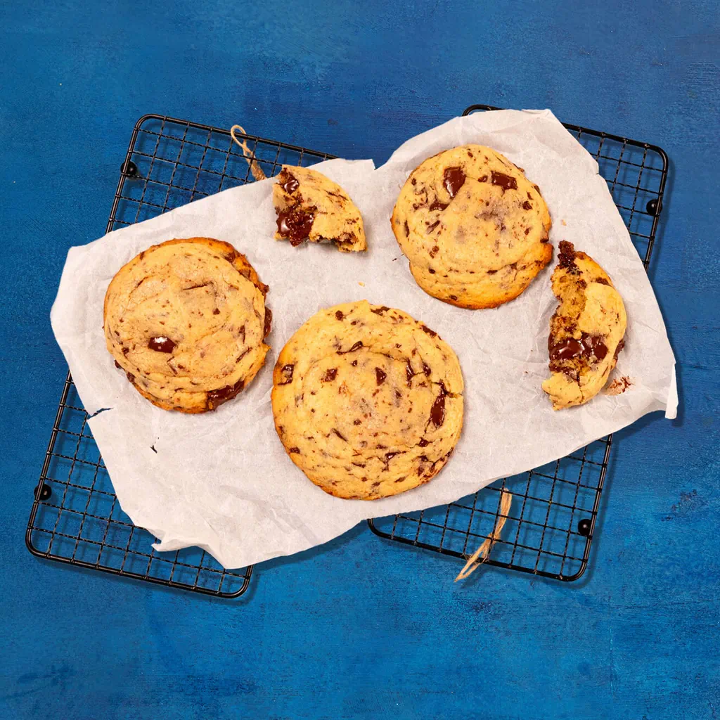 Cookies au chocolat et au miso