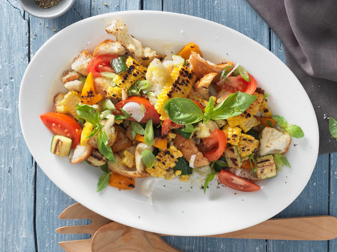 Grillgemüse-Panzanella