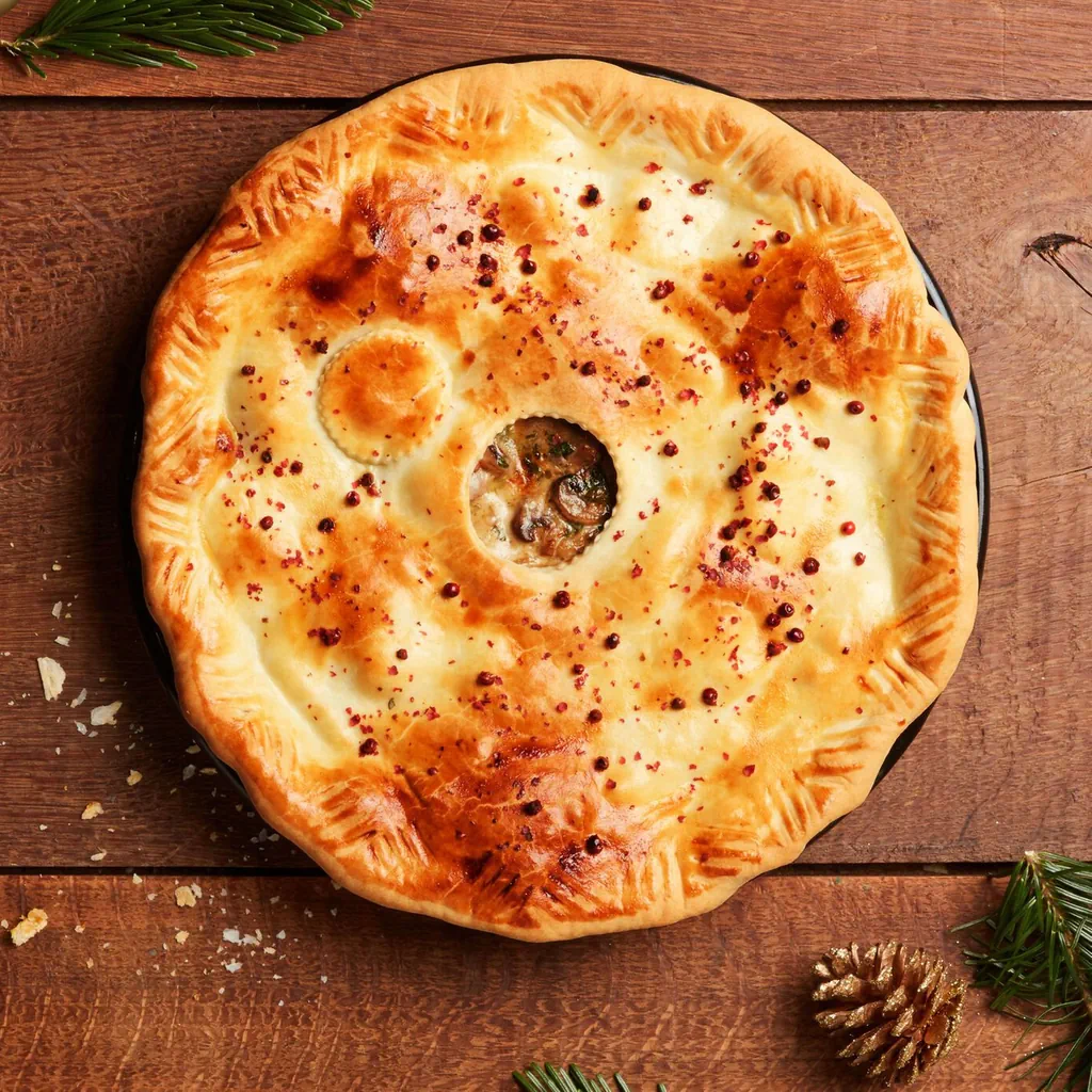 Pie di filetto di maiale e champignon