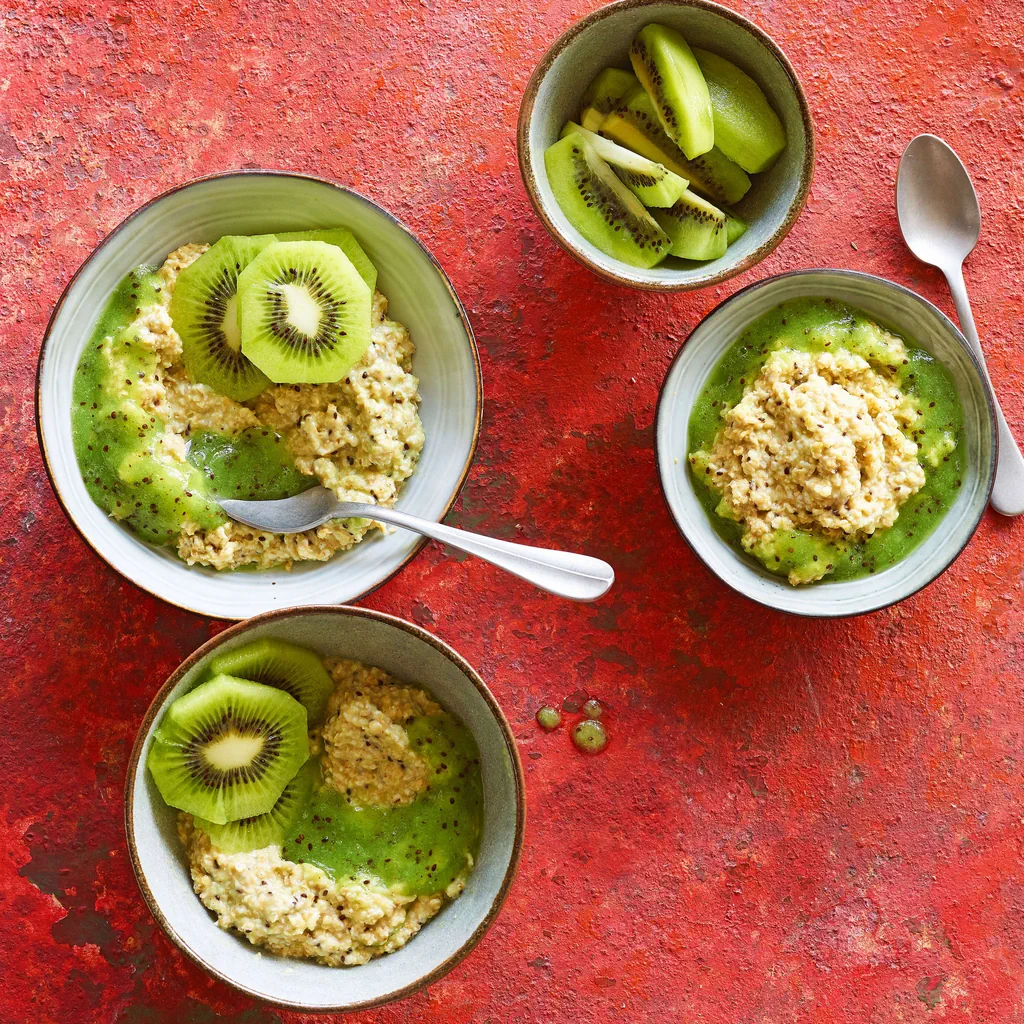 Porridge au kiwi