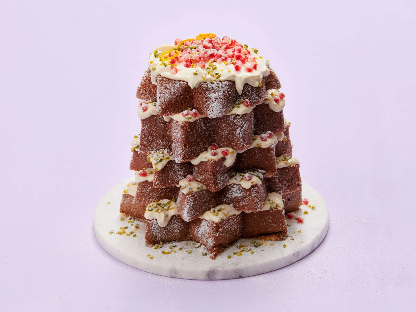 Pandoro-Weihnachtsbaum
