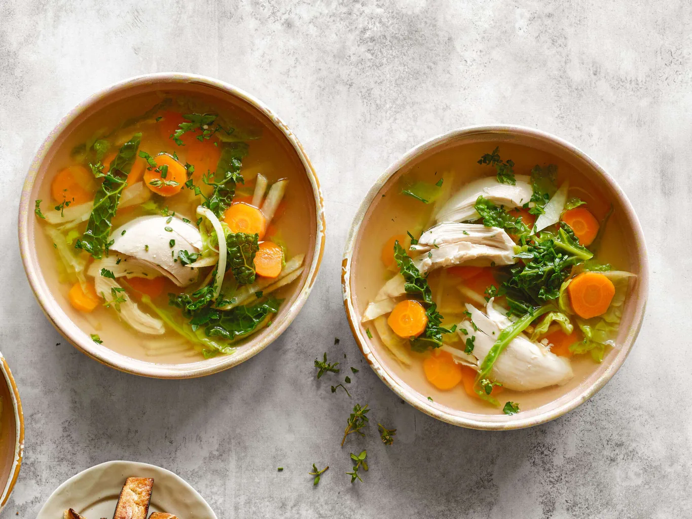 Hühner-Gemüse-Suppe