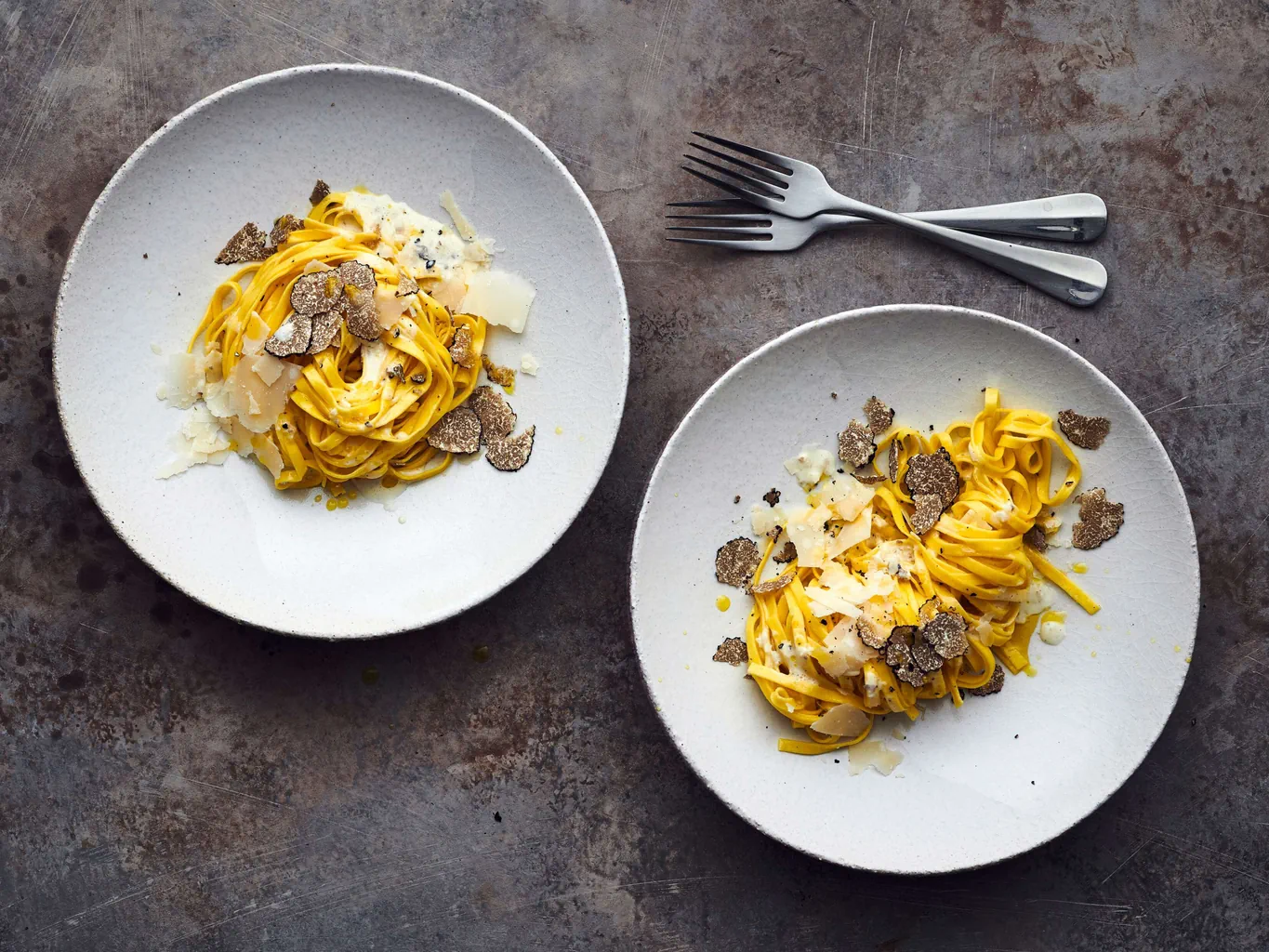 Pasta al tartufo nero
