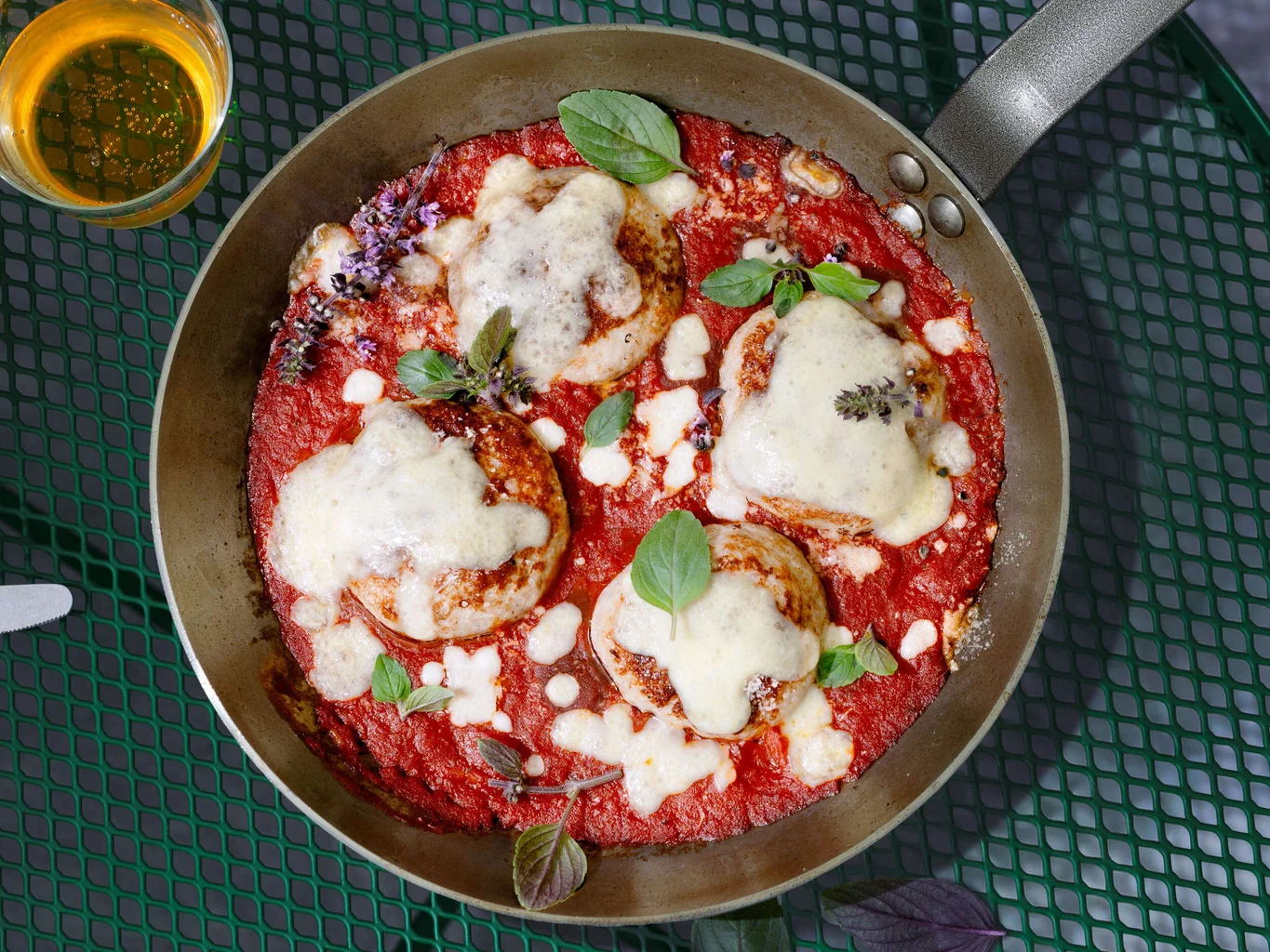 Chicken-Burger Parmesan