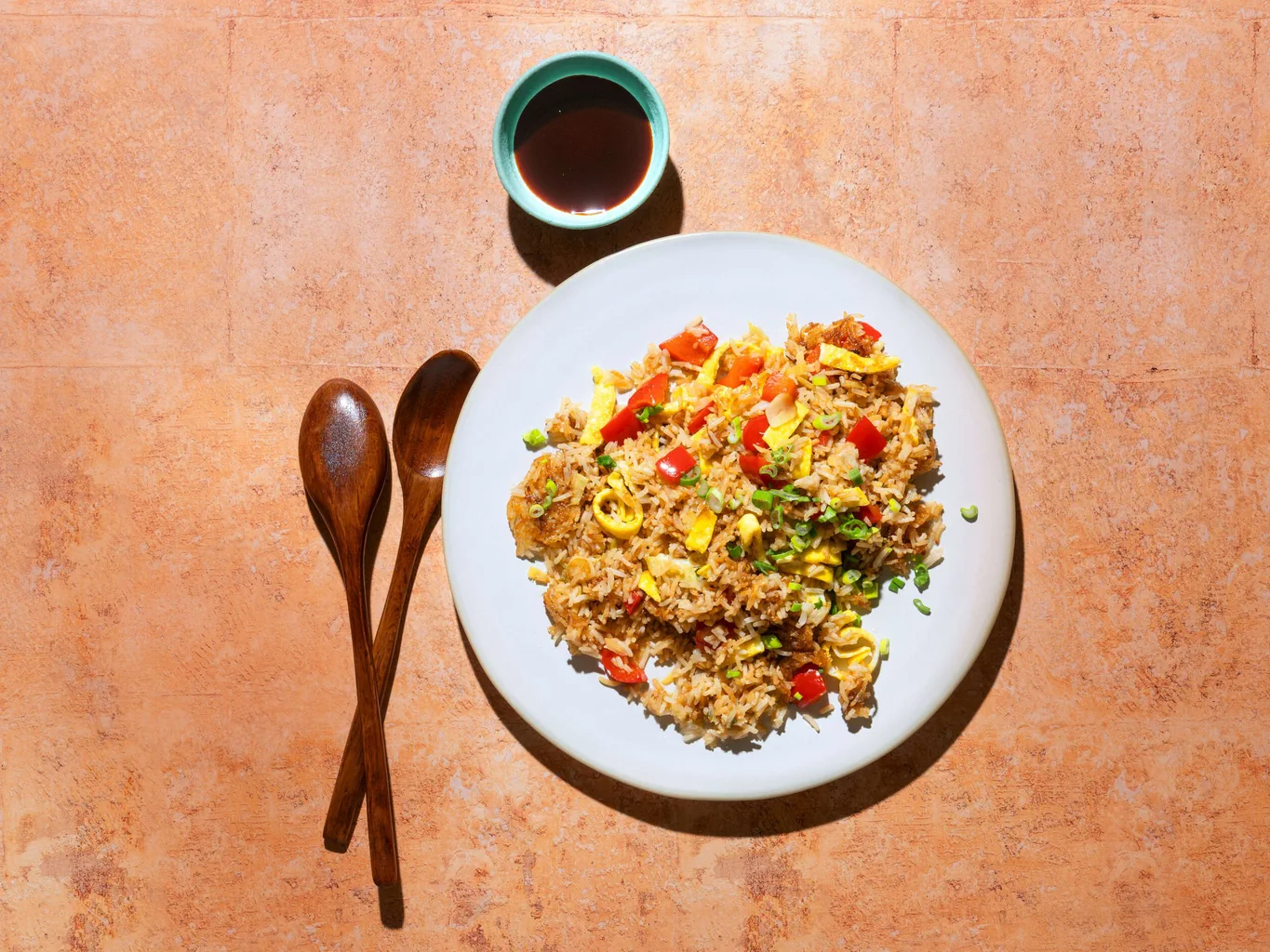 Arroz chaufa avec œuf