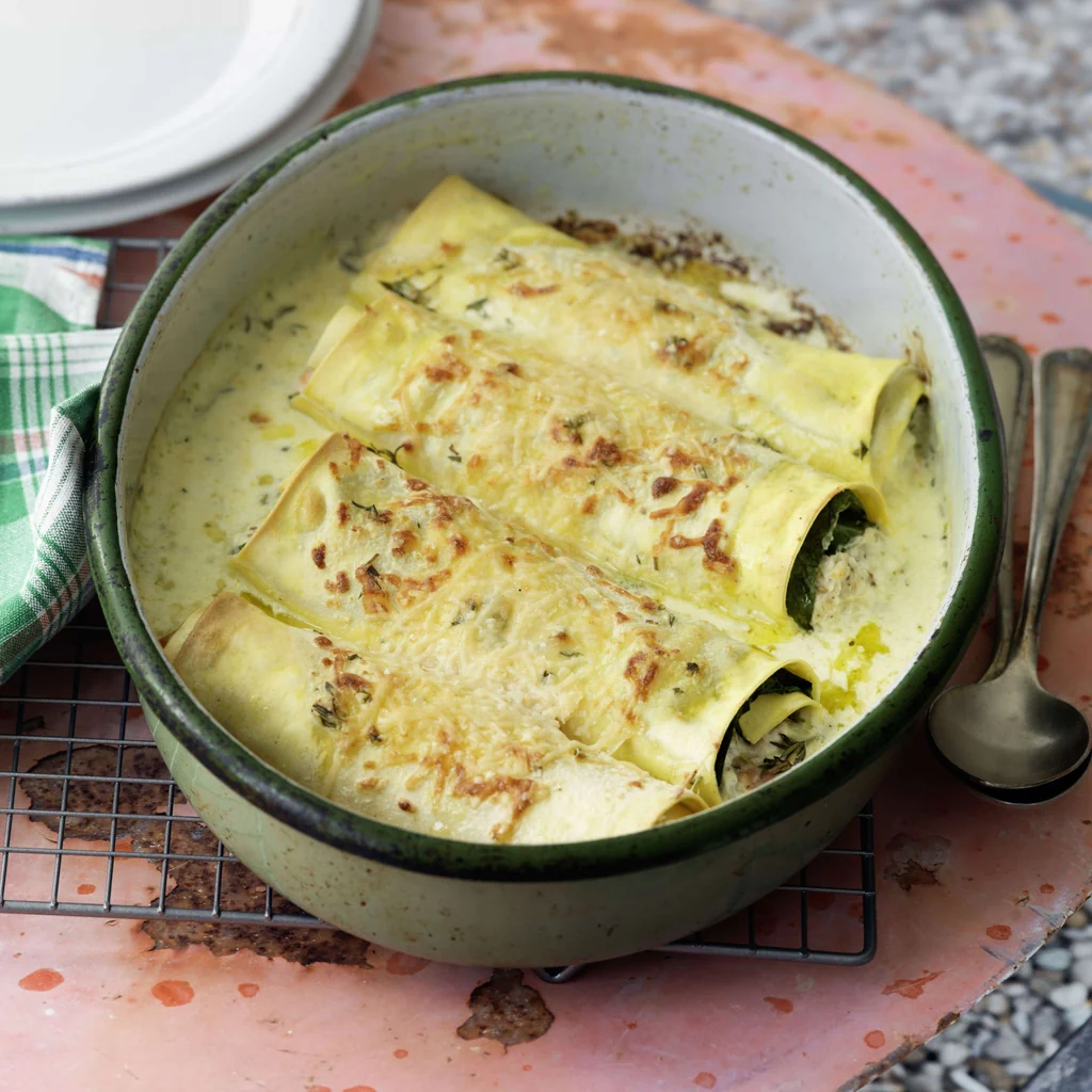Fisch-Cannelloni
