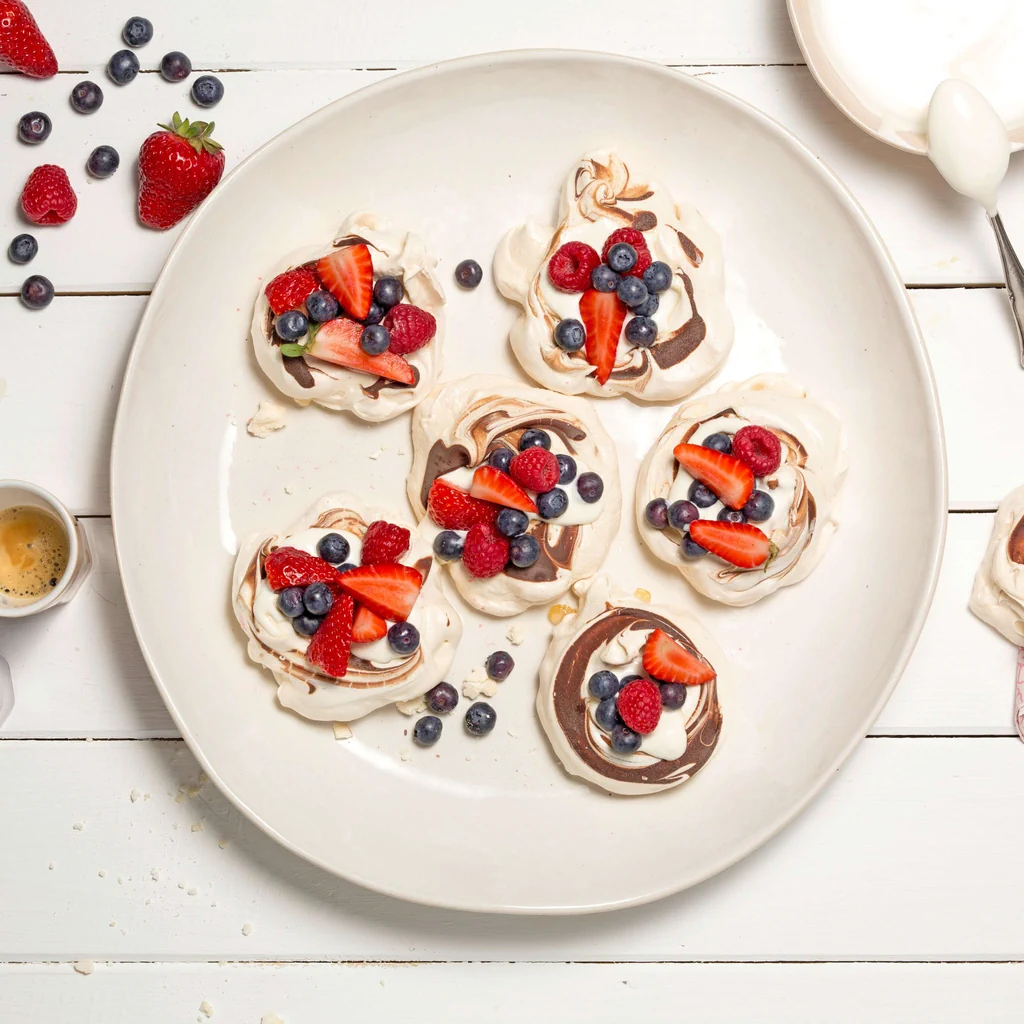Meringues au chocolat