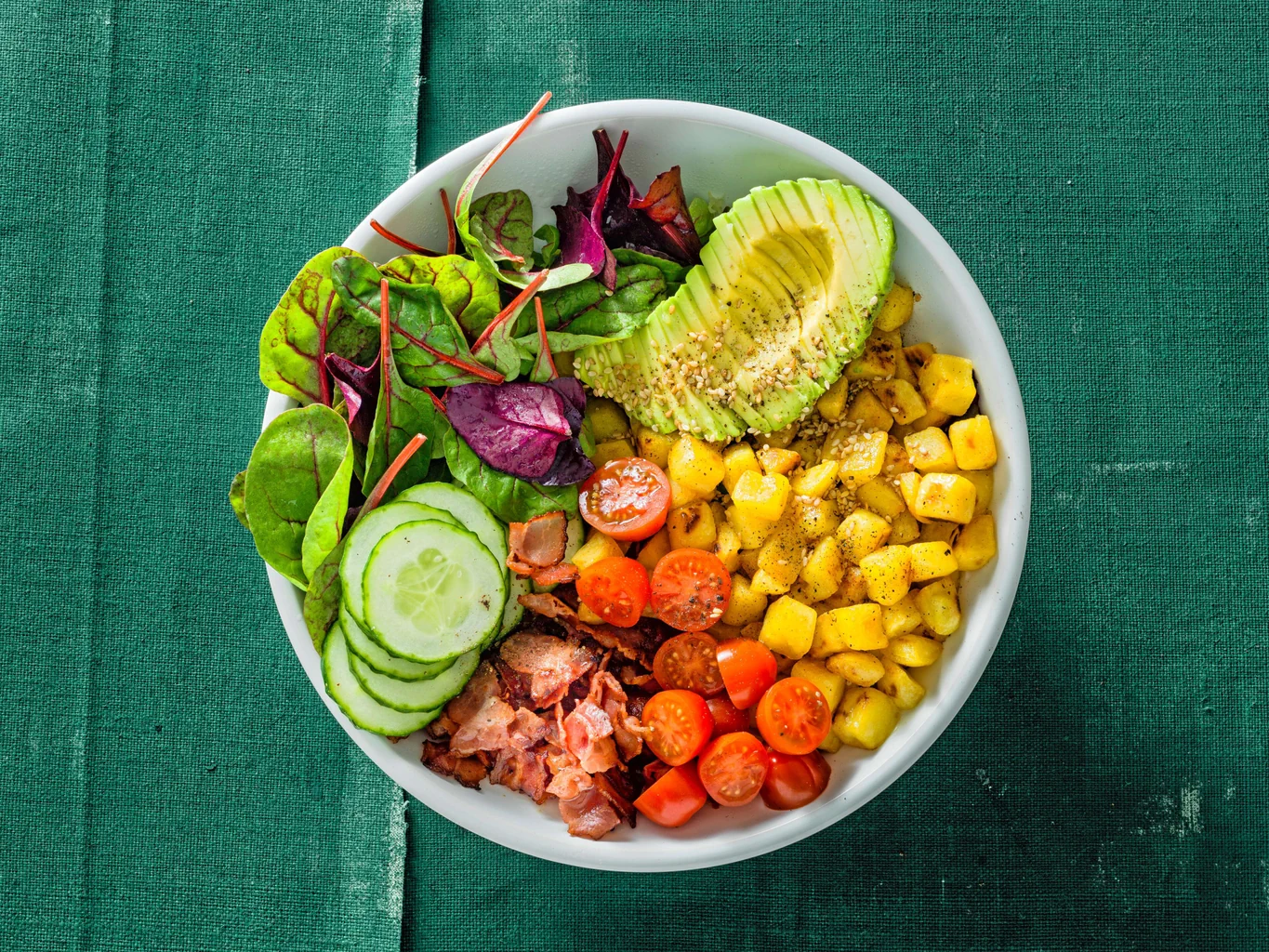 Bowl de salade de pommes de terre