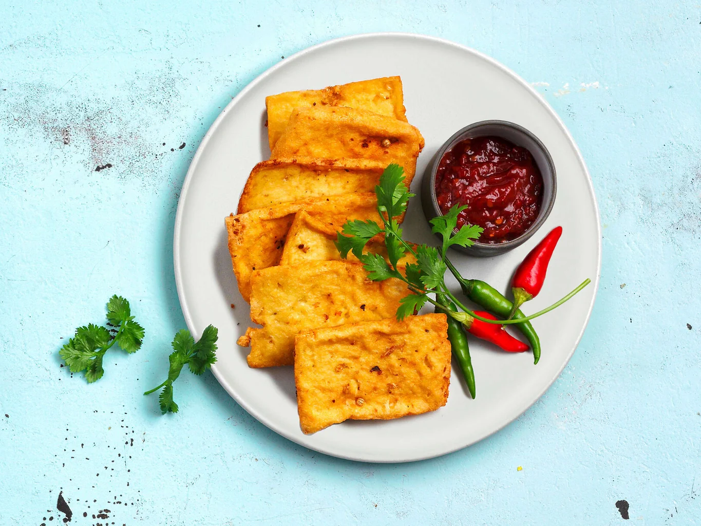 Gebratener Tofu