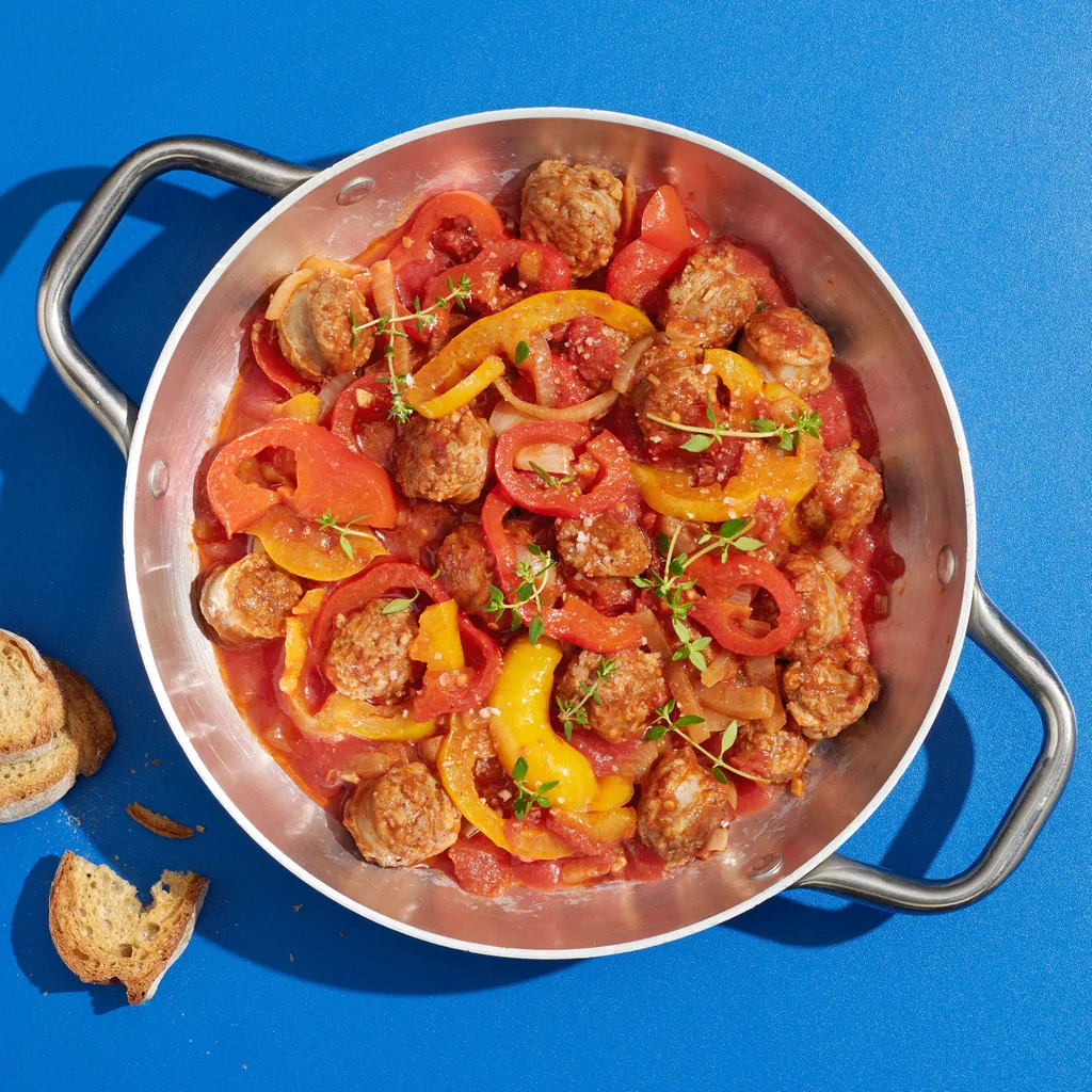 One Pot mit Wurst und Gemüse