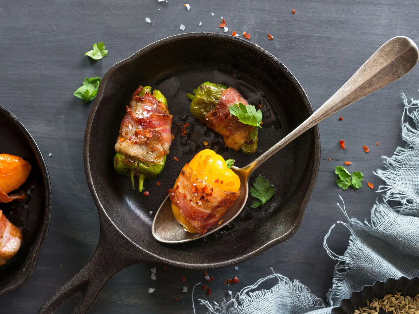 Gefüllte Mini-Peperoni