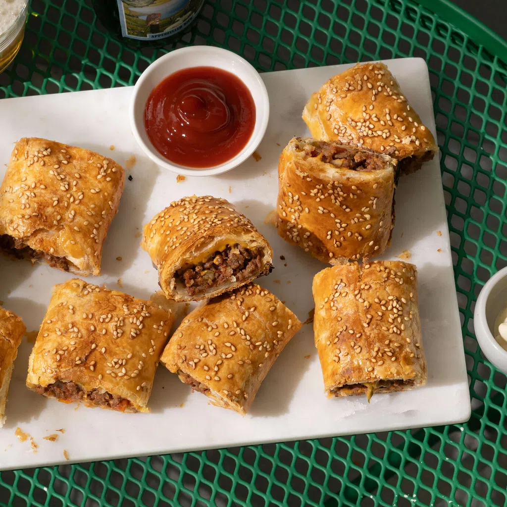 Cheeseburger Rolls