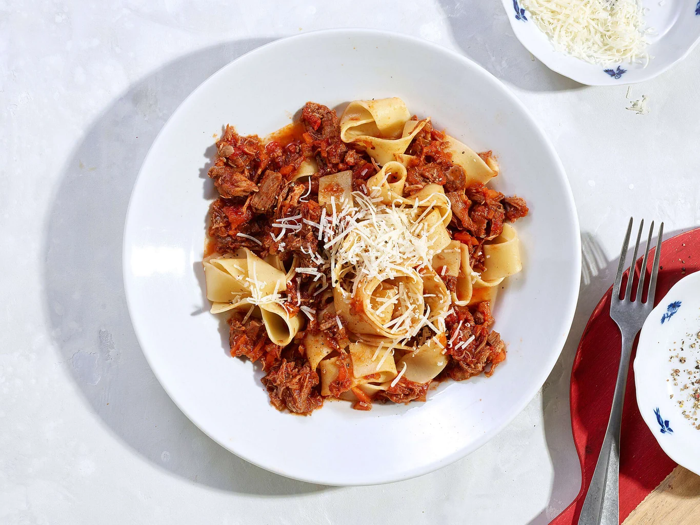 Pappardelle al ragù