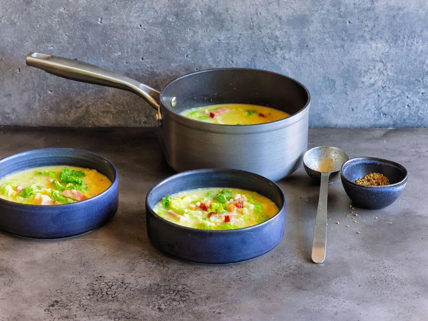 Soupe à l’orge et au vin blanc