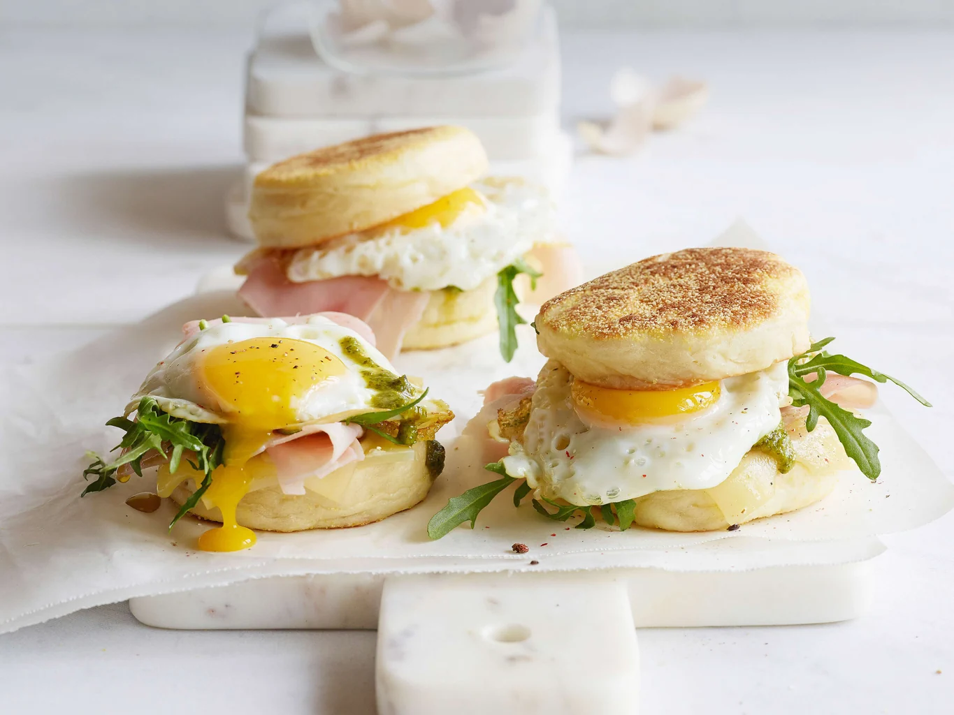 Breakfast burger