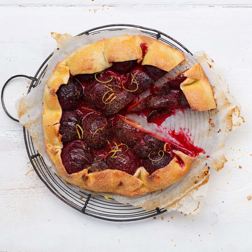 Pflaumen-Galette