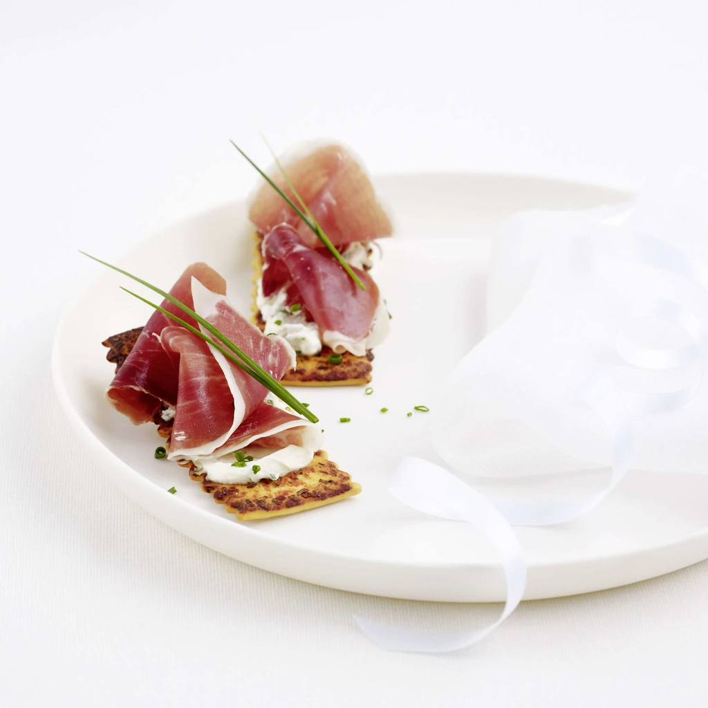 Crackers mit Pata Negra